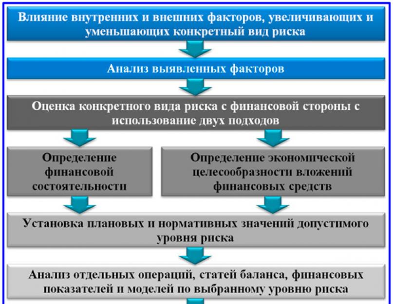 Положение по анализу и оценке рисков предприятия. Управление рисками на примере ооо 